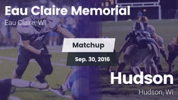 Matchup: Eau Claire Memorial vs. Hudson  2016