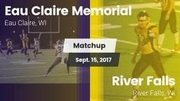 Matchup: Eau Claire Memorial vs. River Falls  2017