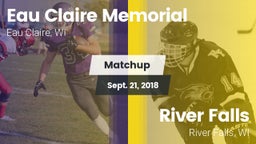 Matchup: Eau Claire Memorial vs. River Falls  2018