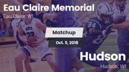 Matchup: Eau Claire Memorial vs. Hudson  2018