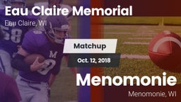 Matchup: Eau Claire Memorial vs. Menomonie  2018