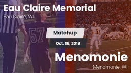 Matchup: Eau Claire Memorial vs. Menomonie  2019