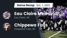 Recap: Eau Claire Memorial  vs. Chippewa Falls  2021