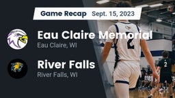 Recap: Eau Claire Memorial  vs. River Falls  2023