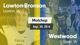 Matchup: Lawton-Bronson High vs. Westwood  2016