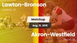 Matchup: Lawton-Bronson High vs. Akron-Westfield  2018