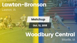 Matchup: Lawton-Bronson High vs. Woodbury Central  2018