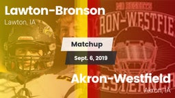 Matchup: Lawton-Bronson High vs. Akron-Westfield  2019