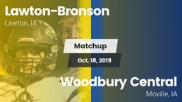 Matchup: Lawton-Bronson High vs. Woodbury Central  2019