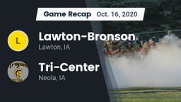 Recap: Lawton-Bronson  vs. Tri-Center  2020