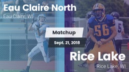 Matchup: Eau Claire North vs. Rice Lake  2018
