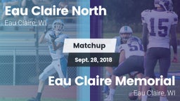 Matchup: Eau Claire North vs. Eau Claire Memorial  2018