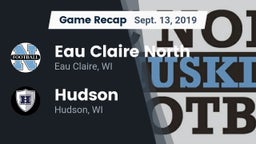 Recap: Eau Claire North  vs. Hudson  2019