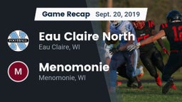 Recap: Eau Claire North  vs. Menomonie  2019