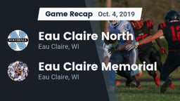 Recap: Eau Claire North  vs. Eau Claire Memorial  2019