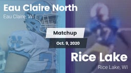 Matchup: Eau Claire North vs. Rice Lake  2020