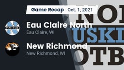 Recap: Eau Claire North  vs. New Richmond  2021