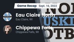 Recap: Eau Claire North  vs. Chippewa Falls  2022