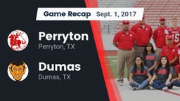 Recap: Perryton  vs. Dumas  2017