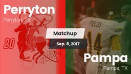 Matchup: Perryton  vs. Pampa  2017