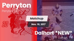 Matchup: Perryton  vs. Dalhart  *NEW* 2017