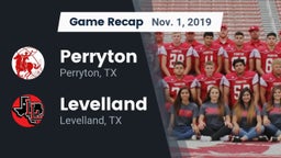 Recap: Perryton  vs. Levelland  2019