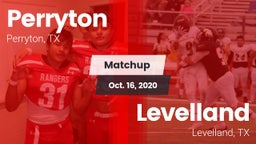 Matchup: Perryton  vs. Levelland  2020
