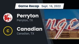Recap: Perryton  vs. Canadian  2022