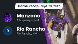 Recap: Manzano  vs. Rio Rancho  2017