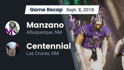 Recap: Manzano  vs. Centennial  2018