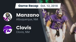 Recap: Manzano  vs. Clovis  2018