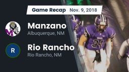 Recap: Manzano  vs. Rio Rancho  2018