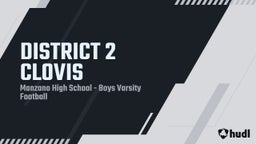 Manzano football highlights DISTRICT 2 CLOVIS