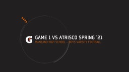 Manzano football highlights Game 1 vs Atrisco Spring '21
