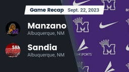 Recap: Manzano  vs. Sandia  2023
