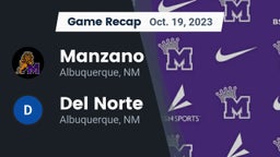 Recap: Manzano  vs. Del Norte  2023