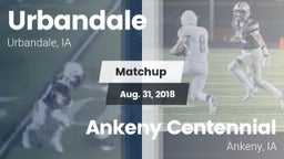 Matchup: Urbandale High vs. Ankeny Centennial  2018