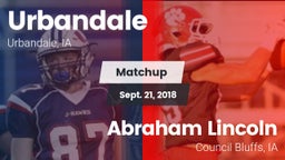 Matchup: Urbandale High vs. Abraham Lincoln  2018