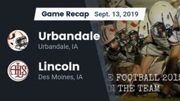 Recap: Urbandale  vs. Lincoln  2019