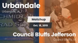 Matchup: Urbandale High vs. Council Bluffs Jefferson  2019