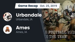 Recap: Urbandale  vs. Ames  2019