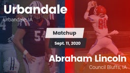 Matchup: Urbandale High vs. Abraham Lincoln  2020