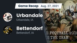 Recap: Urbandale  vs. Bettendorf  2021