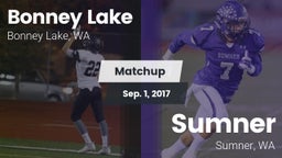 Matchup: Bonney Lake High vs. Sumner  2017