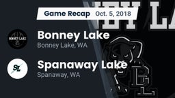 Recap: Bonney Lake  vs. Spanaway Lake  2018