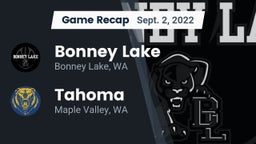 Recap: Bonney Lake  vs. Tahoma  2022