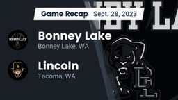 Recap: Bonney Lake  vs. Lincoln  2023