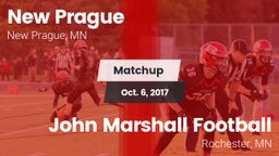 Matchup: New Prague High vs. John Marshall Football 2017