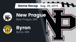 Recap: New Prague  vs. Byron  2019