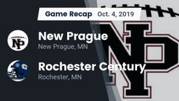 Recap: New Prague  vs. Rochester Century  2019